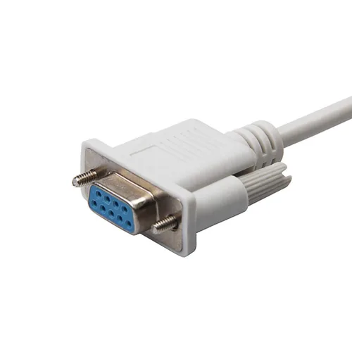 Vista 4 de Cable de extensión recto DB9 de 9 pines/RS232 macho a hembra de 15 pies y 16.4 ft