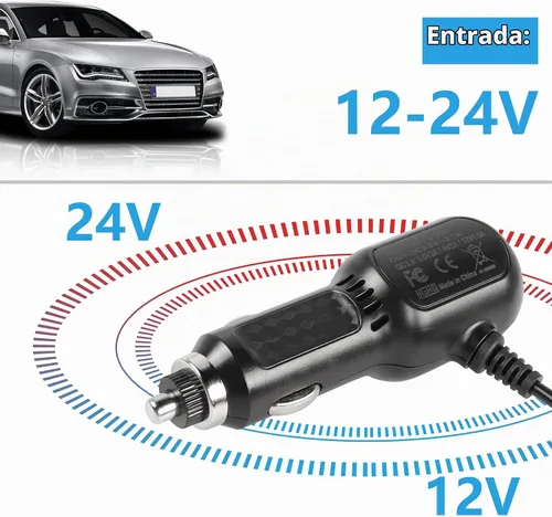 Vista 8 de MEIRIYFA Cable de alimentación para cámara de salpicadero, cargador de cámara de tablero mini USB, cargador rápido QC3.0 para automóvil con puertos