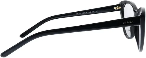 Vista 3 de Prada Millennials PR 05XV 1AB1O1 - Gafas de plástico negro para ojo de gato 2087in
