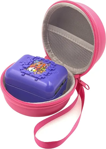 Vista 3 de Hard EVA Case for Bitzee Digital Pet Interactive Virtual Toy (Pink) Soporte de viaje de almacenamiento para mascotas electrónicas virtuales Bitzee