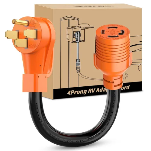 Vista 23 de Nilight Cable adaptador de secadora de 30 amperios a 30 amperios calibre 10 10-30P a 14-30R con cable de tierra