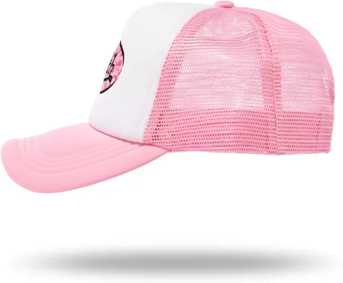 Vista 2 de Von Trucker - Gorra de béisbol deportiva, parte trasera de malla con broches ajustables para mujer