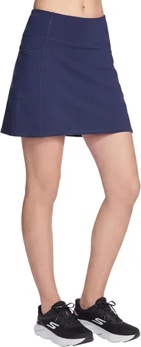 Vista 22 de Skechers Falda pantalón de pickleball Go Walk para mujer Azul Baja