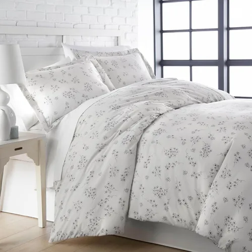 Vista 38 de Southshore Fine Linens - Juego de fundas para edredón de gran tamaño, 3 piezas 22 - Boho Paisley Azul Ceniza