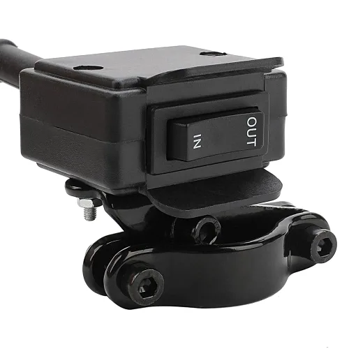Vista 5 de Interruptor de malacate de 12V con soporte de montaje, interruptor basculante de pulgar para ATV UTV Polaris Sportsman RZR Warn Badlands Arctic Cat