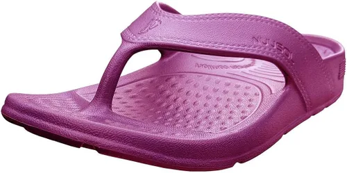 Vista 18 de NUUSOL Sandalias unisex en cascada; calzado antideslizante para senderismo/fascitis plantar; cojín suave, ligero y cómodo; soporte de arco y Negro