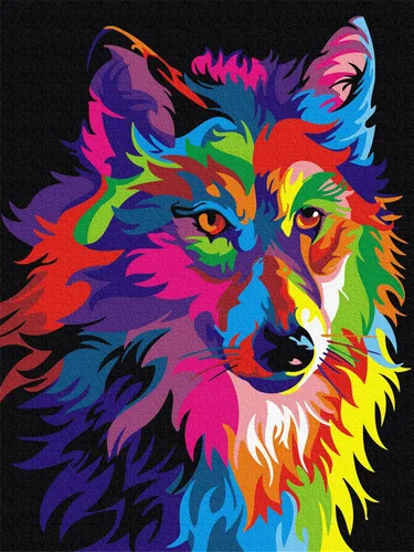 Vista 9 de Kit de pintura por números para niños y adultos principiantes, pintura por números, pintura por números, kits de pintura por números para niños
