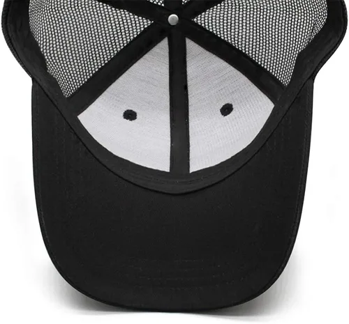 Vista 6 de LHSMNCZIRW Sombreros Unisex Hombres Moda Cap Ajustable Malla Capitán Béisbol Sombrero