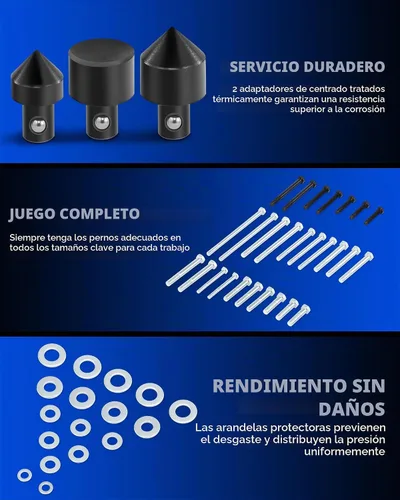 Vista 5 de Kit de extractor de equilibrador armónico de Orion Motor Tech, juego de 49 piezas de herramienta instaladora de extractor de polea de dirección