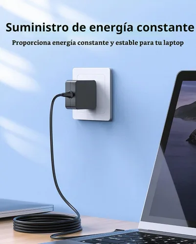 Vista 6 de Superer Cargador de CA de 33 W apto para Asus E510MA E510M E510 E210MA E210M E210 E510MA-RS06 portátil 7.5 pies Cable adaptador de fuente