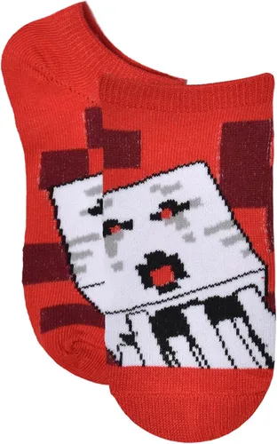 Vista 6 de Minecraft Boys' No Show Sock