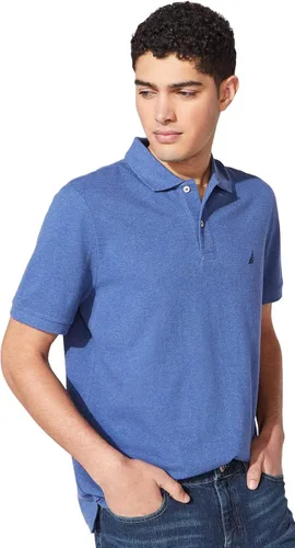 Vista 62 de Nautica playera polo clásica de mangas cortas, color sólido, para hombre