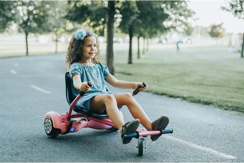 Vista 4 de Accesorio de asiento para aeropatineta, para aeropatinetas de 6.5 pulgadas, 8 pulgadas, 10 pulgadas, carrito de hover para niños y adultos