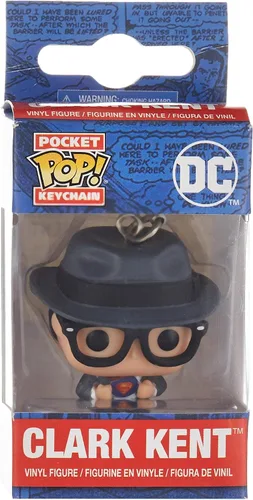 Vista 2 de Funko Llaveros Pop DC - Llavero coleccionable Clark Kent