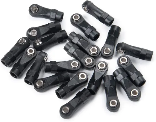 Vista 5 de 10 unids/set de acero inoxidable enlace de dirección Rod Linkage Set para Axial SCX10 Crawler