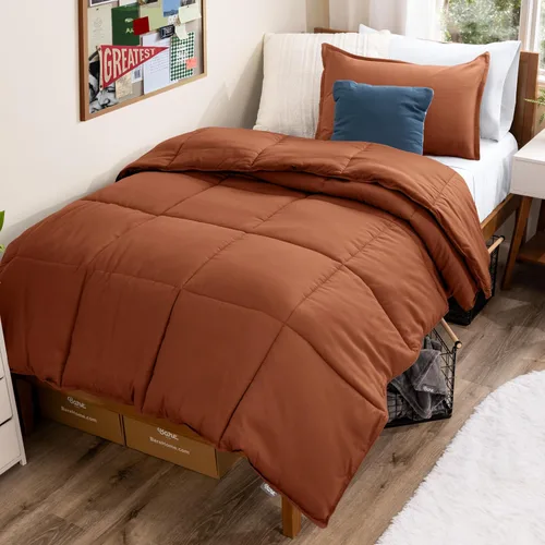 Vista 23 de Bare Home - Juego de edredón - Ultrasuave - Alternativa al plumón de ganso - Serie Premium 1800 - Calidez para todas las estaciones
