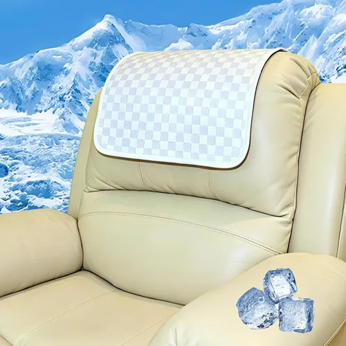 Vista 16 de Funda Antideslizante para Reposacabezas de Fundas de Muebles, Protector de Reposacabezas de Piel Sintética para Silla Reclinable, Funda Protectora