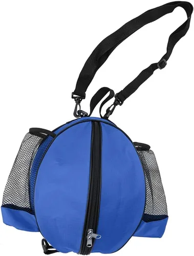 Vista 11 de Tamaño 7 (29.5") Bolsa de baloncesto para pelota de fútbol, fútbol, voleibol, softbol, bolsa de deportes con soporte para bolsa de bola+correa