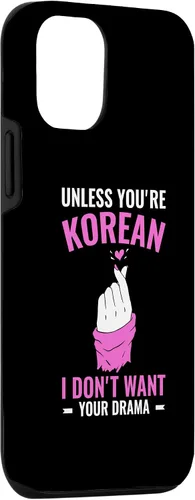 Vista 3 de iPhone 15 K-Drama Solo quiero ver Drama coreano Funny Kdrama Case