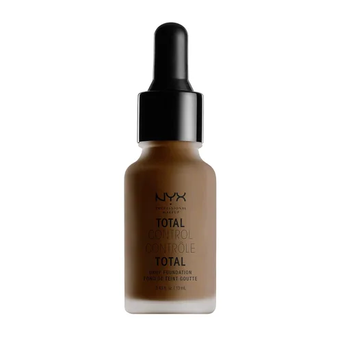 Vista 13 de NYX PROFESSIONAL MAKEUP Total Control Drop Foundation - Base de maquillaje color moca, marrón claro