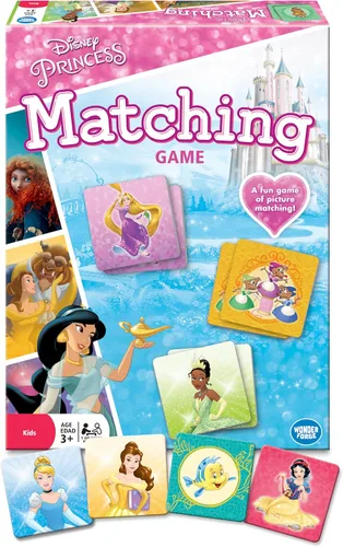 Vista 7 de Wonder Forge Juego de memoria de princesas de Disney: divertido y rápido juego de memoria para niños Juguete atractivo para niños de 3 a 5 años