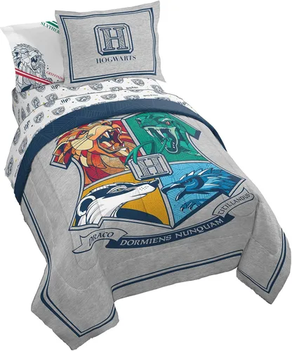 Vista 36 de Jay Franco Marvel Spiderman Webtastic - Juego de ropa de cama de 5 piezas tamaño individual, incluye edredón reversible y juego de sábanas, ropa