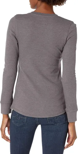 Vista 3 de Dickies Camisa térmica de manga larga con cuello redondo para mujer
