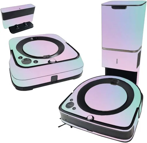 Vista 27 de MightySkins Skin compatible con iRobot Roomba s9+ Vacuum & Braava Jet m6 Bundle – Storm Cloud, funda de vinilo duradera y única Fácil de aplicar