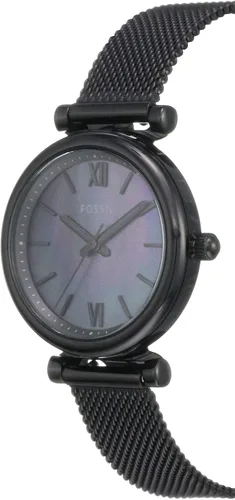 Vista 2 de Fossil Carlie Mini Reloj casual de cuarzo de acero inoxidable para mujer