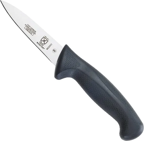 Vista 21 de Mercer Culinary M22102 Millennia Black Handle - Cuchillo de pelar/tornear, mango negro, 2.5 pulgadas