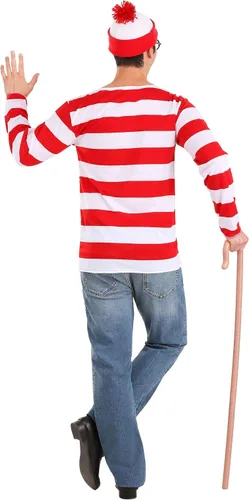 Vista 7 de Disfraz para adulto, dónde está Waldo