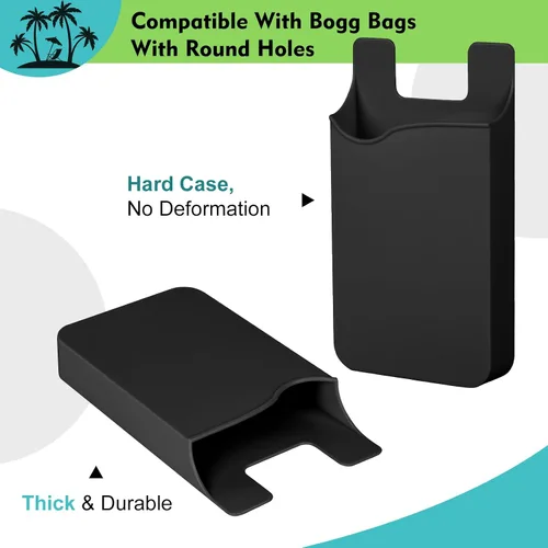 Vista 2 de Soporte para teléfono compatible con Bogg Bag y Simple Modern Beach Tote, funda universal de plástico ABS duro para teléfono celular, accesorios