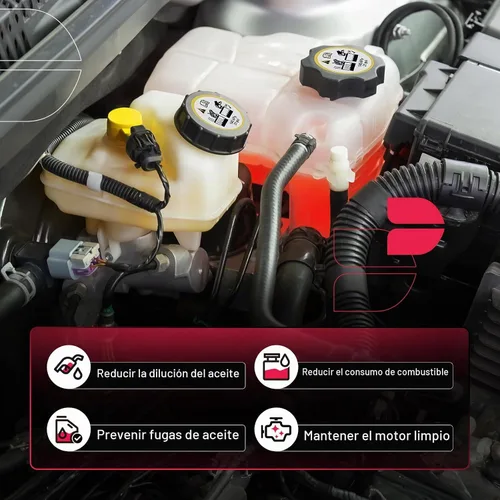 Vista 6 de BDFHYK Tanque de expansión de depósito de refrigerante con tapa para Ford Transit-150 2015-2019 Transit-250 2015-2019 Transit-350 2015-2019