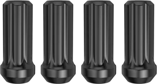Vista 13 de MIKKUPPA 20 tuercas de llanta 9/16-18 – Reemplazo para Ram 1500 1994-2011, Dodge Dakota 2005-2010, rueda Durango 2004-2009, negro 7 estriado
