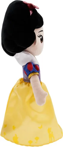 Vista 2 de Disney Store Muñeca de peluche oficial de princesa de Disney (blanco nieve) mediana de 14 pulgadas, muñecas de princesa de Disney