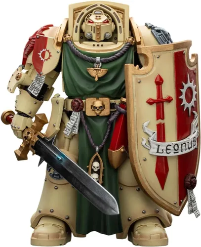 Vista 15 de JOYTOY 1/18 Warhammer 40,000 Figura de acción Black Templars The Emperors Champion Rolantus Collection