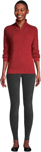 Vista 4 de Lands' End Leggings deportivos de pana de tiro alto para mujer