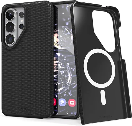 Vista 64 de Crave Dual Guard para Samsung Galaxy S22 Ultra, Verde bosque, Funda para teléfono celular, Protección a prueba de golpes, Doble capa, TPU/PC