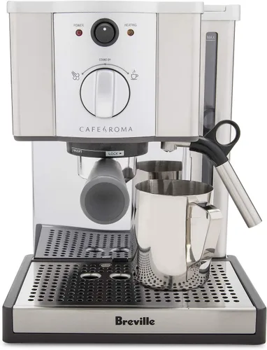 Vista 3 de Breville ESP8XL Cafetera de espresso de acero inoxidable Cafe Roma
