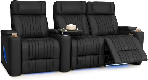 Vista 11 de Seatcraft Valore Asiento de cine en casa Tabaco Sillón Individual