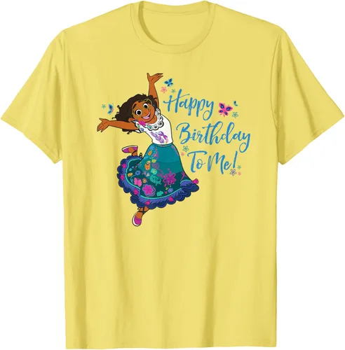 Vista 38 de Disney Camiseta Encanto Mirabel Madrigal ¡Feliz cumpleaños a mí! Negro