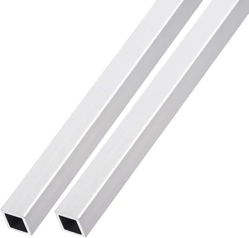 Vista 14 de METALLIXITY Tubo cuadrado de aluminio (6 mm x 6 mm x 1 mm x 300 mm) 2 piezas, Tubo de aluminio 6063 - para mobiliario del hogar, maquinaria