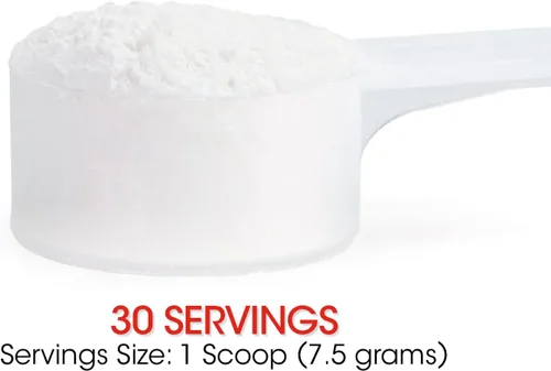 Vista 3 de Silver Fern Suplemento de fibra intestinal sensible: cada tina = 30 cucharadas = suministro de 30 días, 0.21 oz de fibra dietética por porción