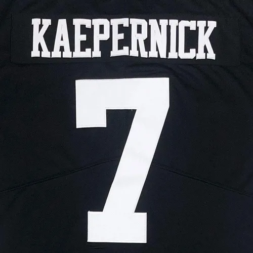 Vista 5 de ImWithKap Colin Kaepernick 7 IM con camiseta de fútbol americano KAP cosido