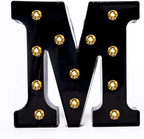 Vista 27 de Foaky Letrero de luces LED negras con número de marquesina, luces de números de marquesina iluminadas para luz nocturna, boda, fiesta de cumpleaños