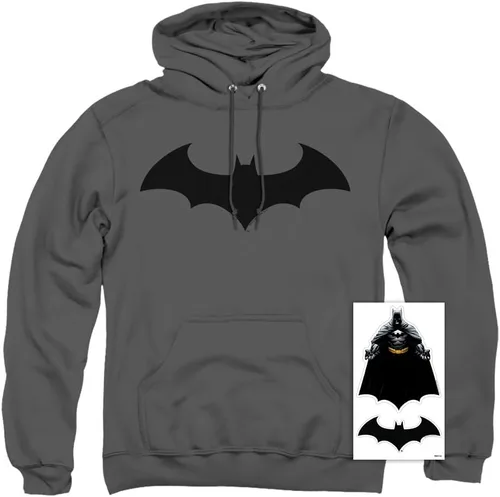 Vista 2 de Popfunk Sudadera clásica con capucha y logotipo de Batman Bat Hush