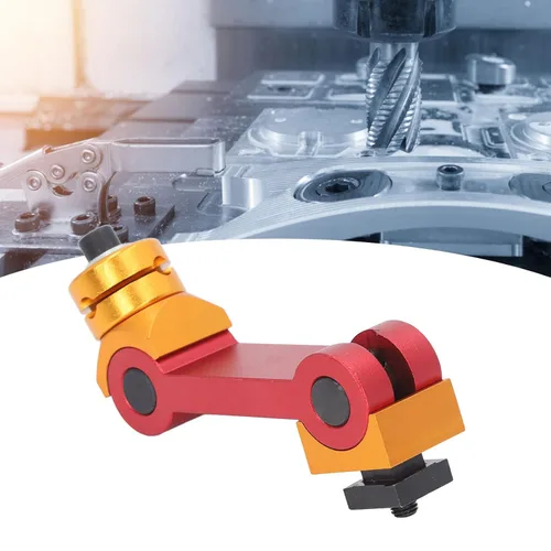 Vista 4 de Localizador de parada de tornillo de banco ajustable para pieza de trabajo de ranura CNC T, molino de posicionamiento preciso molino de tornillo