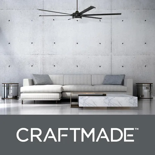 Vista 2 de Craftmade PRT102ESP6 Prost Ventilador de techo de 102 pulgadas Espresso