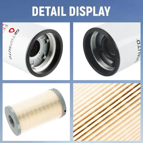 Vista 5 de GETOPAUTO CUMMINS ISX15 KIT DE CAMBIO DE ACEITE LF14000NN, FF5776, K37-1029 Kit de Filtro