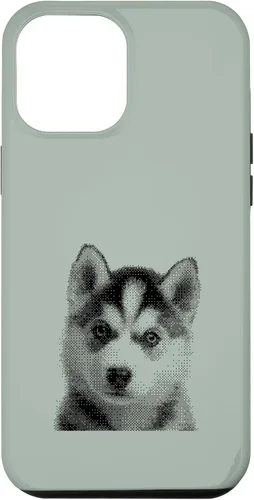 Vista 25 de Chic Husky Puppy for Dog Mom and Paw Parents Case for iPhone 16
